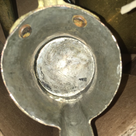 Brass Antique Set of 3 Arabic Coffee Pots - Picture 7 of 9